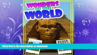 FAVORITE BOOK  Wonders Of The World (Did You Know): From the Pyramids of Egypt to the Leaning