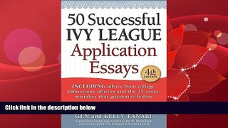 Online eBook 50 Successful Ivy League Application Essays