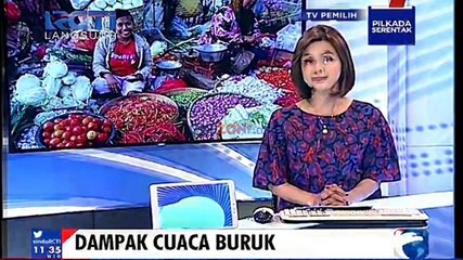 Download Video: Cuaca Buruk, Harga Pangan Meroket