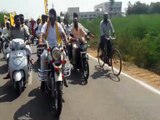 Balakrishna Bike Riding with Fans || Balaiah bike Riding in ananthapur