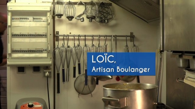 C'est quoi ton métier ? Loic, artisan boulanger