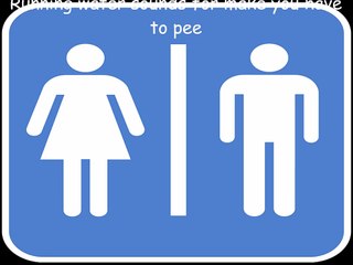 Running water sounds for make you have to pee