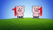 Two little Pigs counting