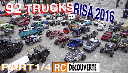 92 Scale Crawlers Rally 4x4 6x6 8x8 Abbaretz France RISA 2016  PART1