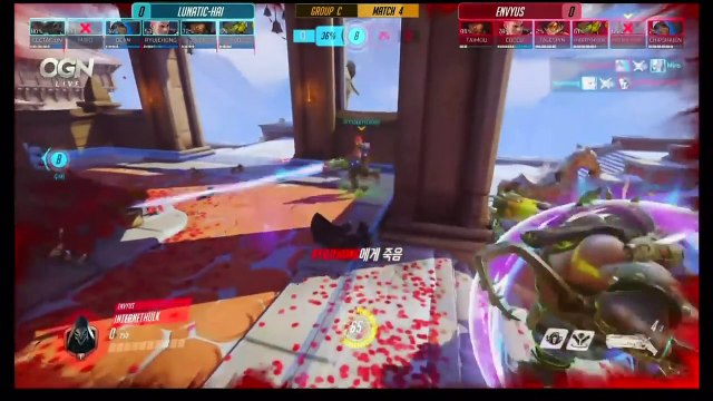 [2016.10.21] 16강 LUNATIC-HAI vs ENVYUS (1세트 & 2세트) 인텔 오버워치 APEX 시즌1