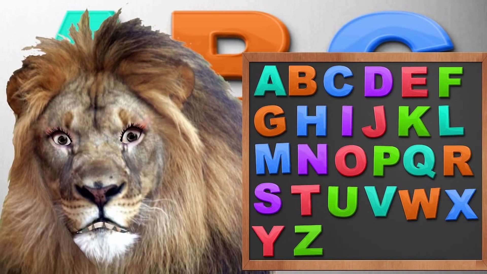 ⁣ABC Songs for Children ABCD Song in Alphabet Phonics Songs & Nursery Rhymes English