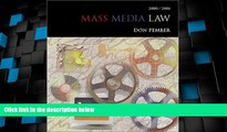 Big Deals  Mass Media Law 2001-2002  Full Read Most Wanted