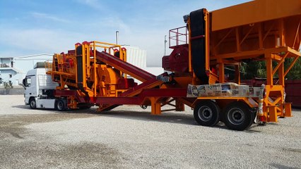 Mobil Taş Kırma ve Eleme Tesisi Siparişi Tamamlandı