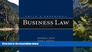 Big Deals  Smith and Roberson s Business Law  Best Seller Books Most Wanted