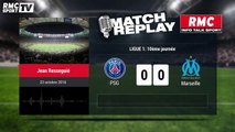PSG-OM (0-0): le Match Replay avec le son RMC Sport