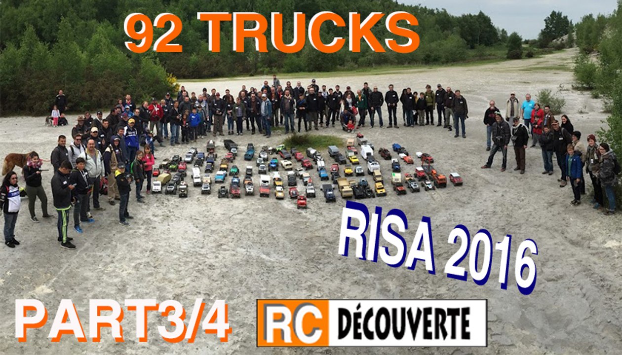 92 Scale RC Rally Scale Crawlers 4x4 6x6 8x8 Abbaretz France RISA 2016 PART
