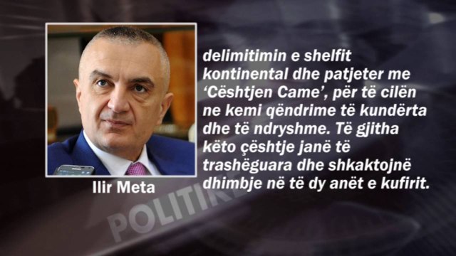 Ora News - Intervistë për Kathimerini - Meta: Një paketë-zgjidhje për çështjet e hapura me Greqinë