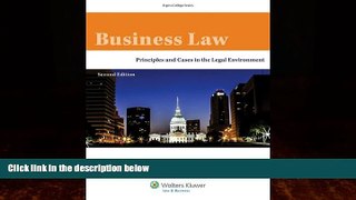 Books to Read  Business Law: Principles   Cases in the Legal Environment, Second Edition (Aspen