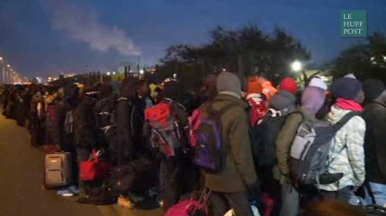 Les images du démantèlement de la jungle de Calais