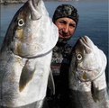 47 Kiloluk Balığı Zıpkını ile Yaklayarak Rekor Kırdı