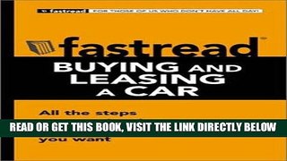 [FREE] EBOOK Buying and Leasing a Car: All Steps You Need to Know to Get the Car You Want