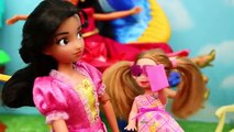 ELENA OF AVALOR New Disney Princess Barbie Doll Parody Isabel Gets Kidnapped! By DisneyCarToys