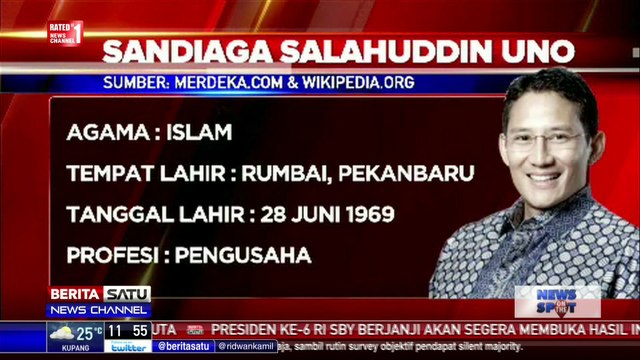 Profil 3 Pasangan Cagub-Cawagub DKI 2017