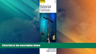 Big Deals  Cengage Advantage Books: Business Law: Text and Exercises...  Full Read Best Seller