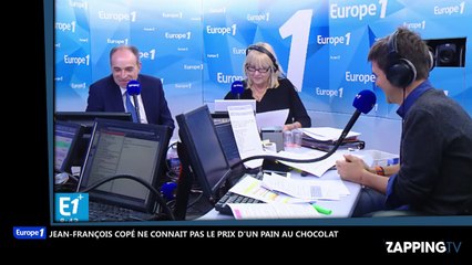 Jean-François Copé ne connait pas le prix d’un pain au chocolat, Twitter s’enflamme (Vidéo)