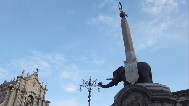 CATANIA (Sicilia Italia) - con le case museo di Vincenzo Bellini e Giovanni Verga - Ottobre 2016 - di R.Mancini