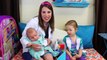 Doctor Baby Newborn Check Up & Medical Bag Dr Sandra McStuffins & Daughter Ava Hospital Visit Toys