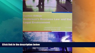 Big Deals  Anderson s Business Law and the Legal Environment [21 E] (Comprehensive Volume)  Full