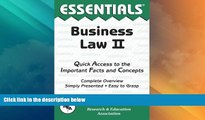 Big Deals  Business Law II Essentials (Essentials Study Guides)  Full Read Most Wanted