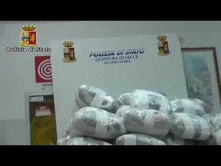 Ora News - Ja videoja e drogës e sekuestruar dje në Leçe