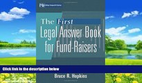Books to Read  The First Legal Answer Book for Fund-Raisers  Full Ebooks Best Seller