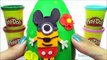 Play Doh Mickey Mouse Surprise Eggs Minnie Mouse Pluto Donald Duck Disney Princess Lalaloopsy Toys