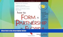 Big Deals  How to Form a Partnership in Florida  Best Seller Books Most Wanted