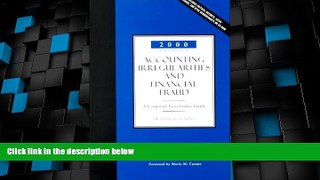 Must Have PDF  Accounting Irregularities and Financial Fraud: A Corporate Governance Guide  Full