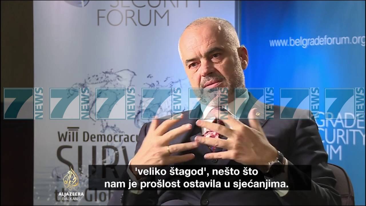 RAMA INTERVISTE ME “AL JAZEEREN”, "S'KAM QELLIM SHQIPERINE E MADHE" - News, Lajme - Kanali 7