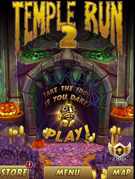 Temple Run 2: Spooky Summit Map - SCARLETT BAT Gameplay | Halloween 2016 UPDATE By Imangi Studios