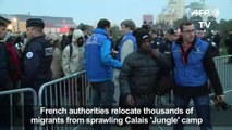 Migrants leave Calais camp ahead of demolition