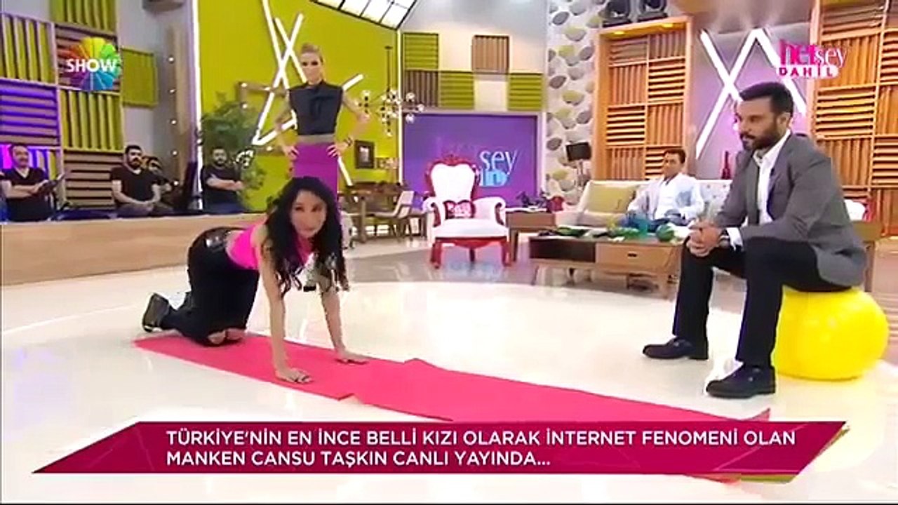 CANSU TAŞKIN ve TAŞ GİBİ POPOSU