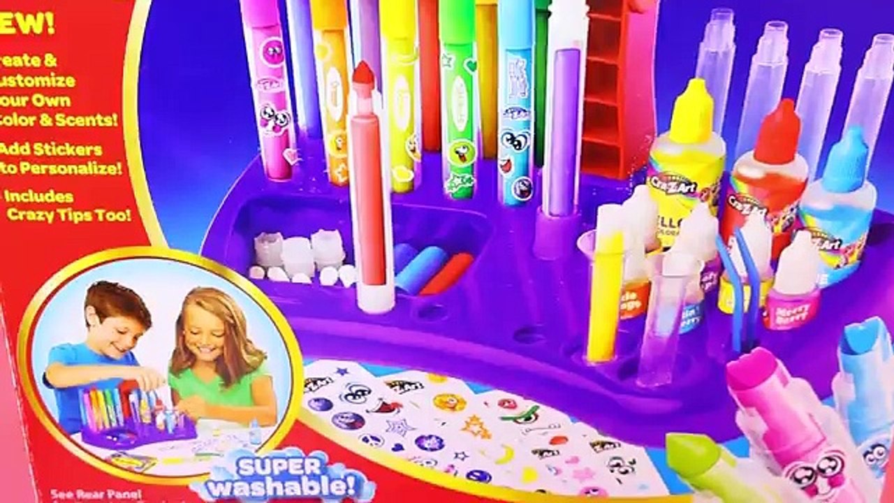 Cra-Z-Art MARKER MAKER Scented Marker DIY Color Makers Creator Scented Fruit Coloring DisneyCarToys