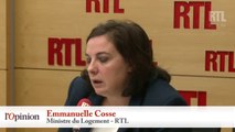 Jungle - Emmanuelle Cosse : « C'est à L. Wauquiez et C. Estrosi de se poser la question de leur responsabilité »