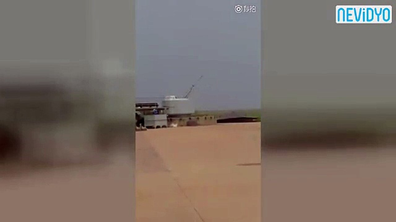 Çin'den bir acayip silah denemesi!