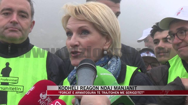 Kodheli reagon ndaj Manjanit - News, Lajme - Vizion Plus