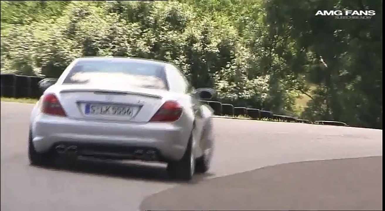SLK 55 AMG BLACK SERIES on racetrack (2011MY)