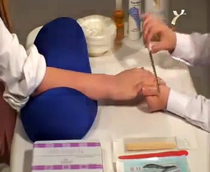 Ebruli Tırnak Oje Nasıl Yapılır