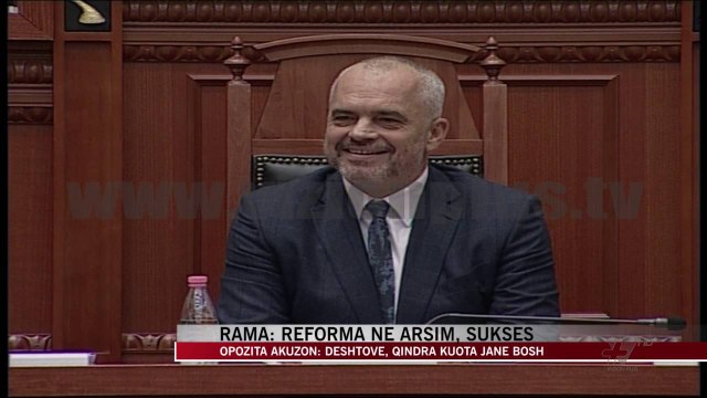 Rama: Reforma në arsim, sukses - News, Lajme - Vizion Plus