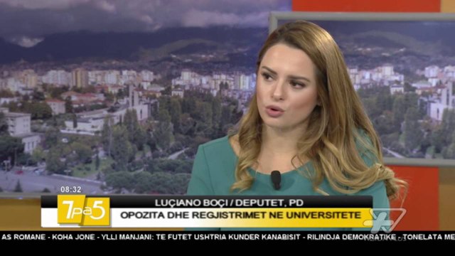 7pa5 - Opozita dhe regjistrimet ne universitete - 19 Tetor 2016 - Show - Vizion Plus