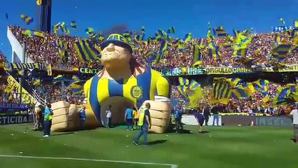 L'ambiance fantastique avant le derby de Rosario !