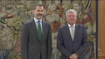 El Rey abre con Nueva Canarias su ronda de consultas definitiva para esta legislatura