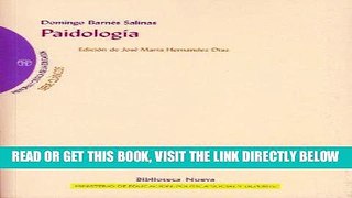 [EBOOK] DOWNLOAD PAIDOLOGIA (Spanish Edition) GET NOW