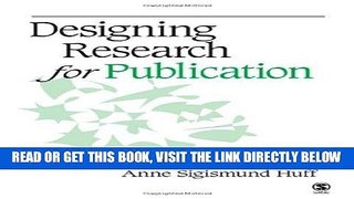 [EBOOK] DOWNLOAD Designing Research for Publication READ NOW