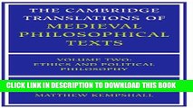 [EBOOK] DOWNLOAD The Cambridge Translations of Medieval Philosophical Texts: Volume 2, Ethics and